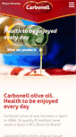 Mobile Screenshot of carbonell-oliveoil.com